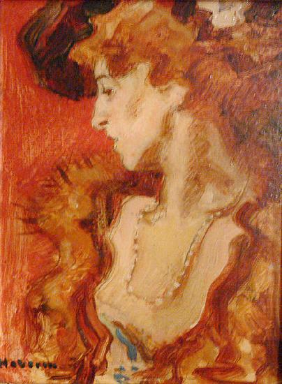 unknow artist The Red Lady or The Lady in Red. china oil painting image